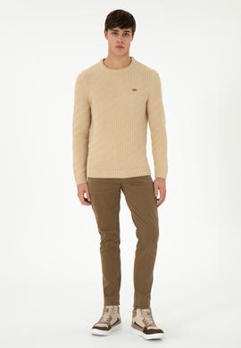 Erkek Hardal Jean Pantolon - 50289496009