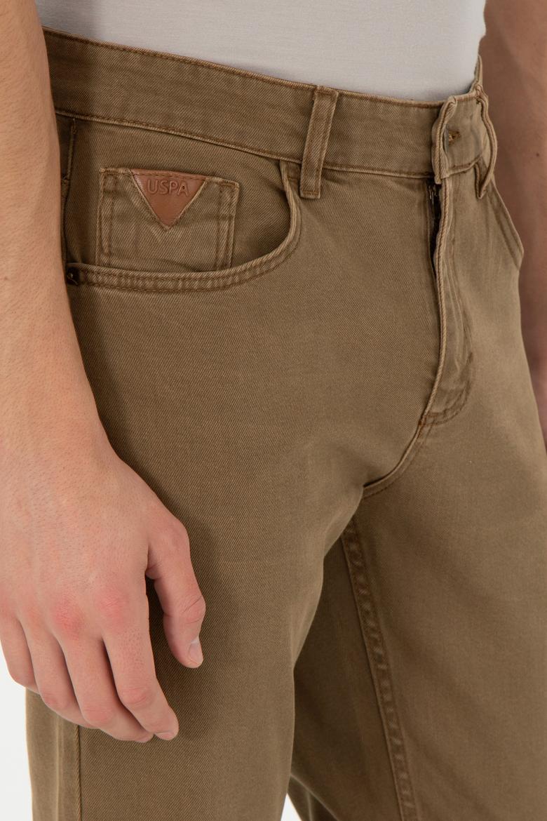 Erkek Hardal Jean Pantolon - 50289496009