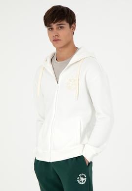 Erkek Krem Örme Hırka - 50290731011