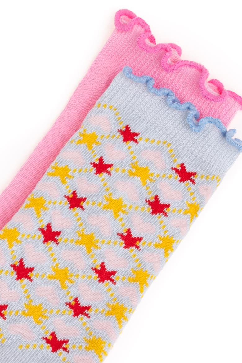 Kız Çocuk 2'li Soket Çorap - 50298852003