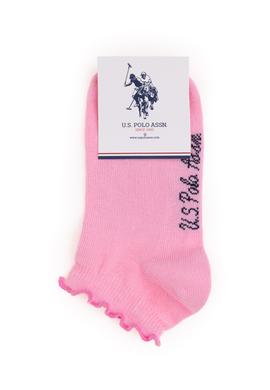 Kız Çocuk Pembe 3'lü Patik Çorap - 50299020004