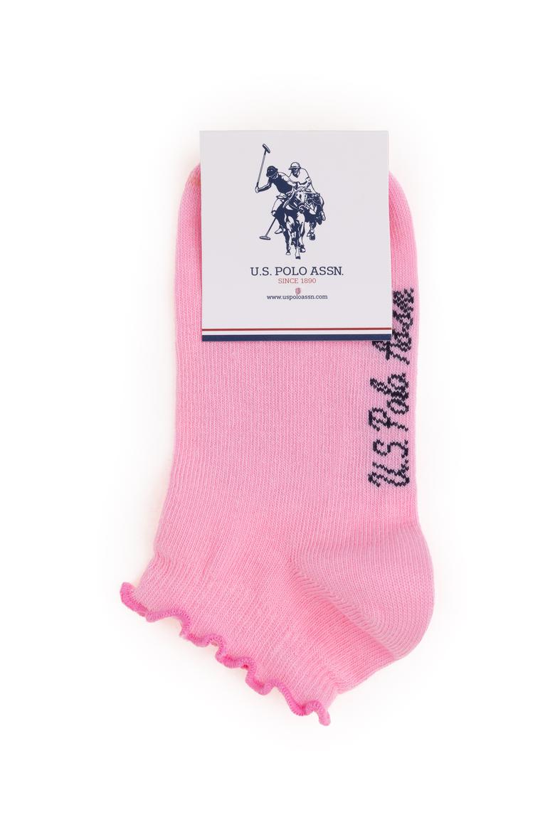 Kız Çocuk Pembe 3'lü Patik Çorap - 50299020004