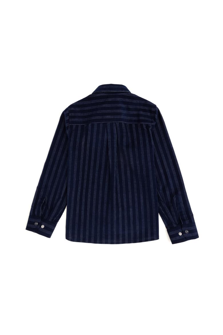 Erkek Çocuk Lacivert Uzun Kollu Gömlek - 50293507010