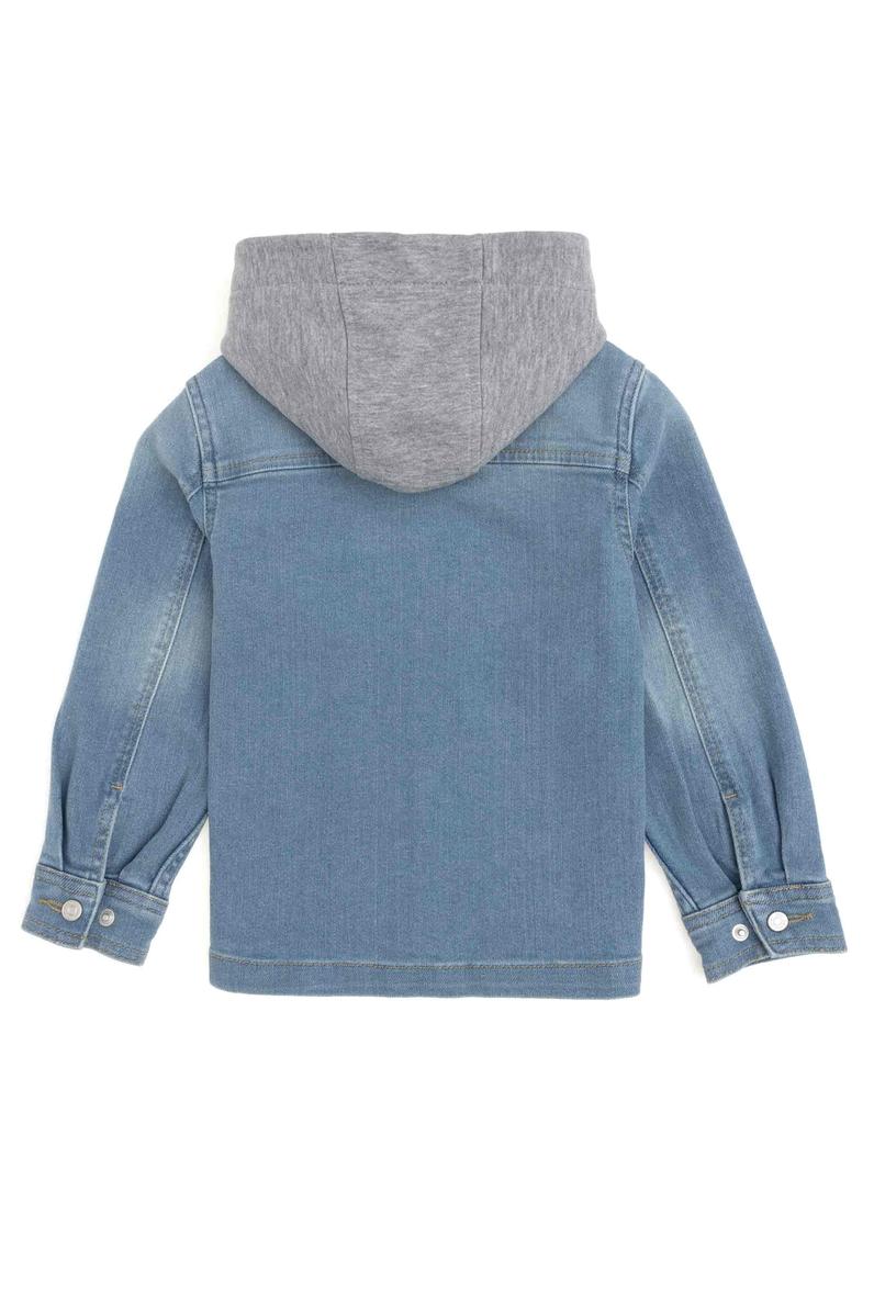 Erkek Çocuk Açık Mavi Jean Gömlek