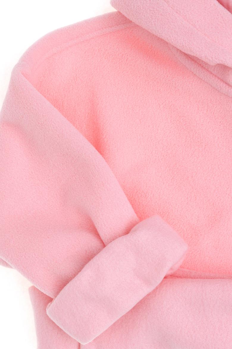 Kız Çocuk Pudra Kapüşonlu Sweatshirt - 50291467032