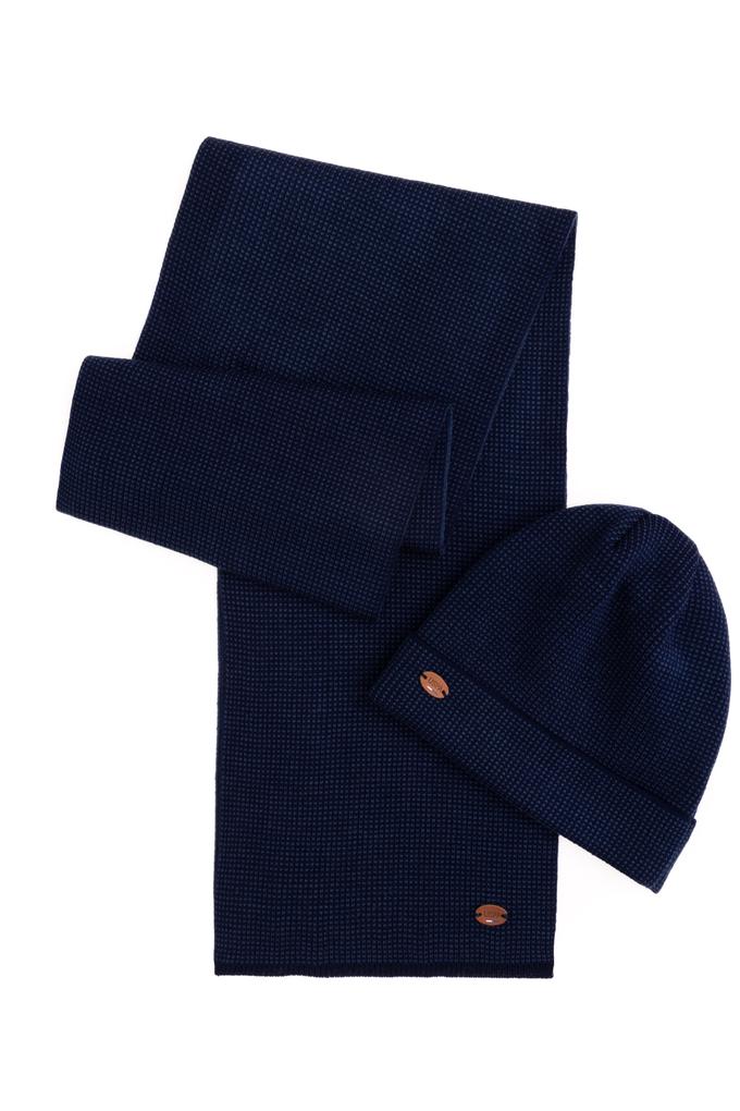 Erkek Lacivert Kaşkol