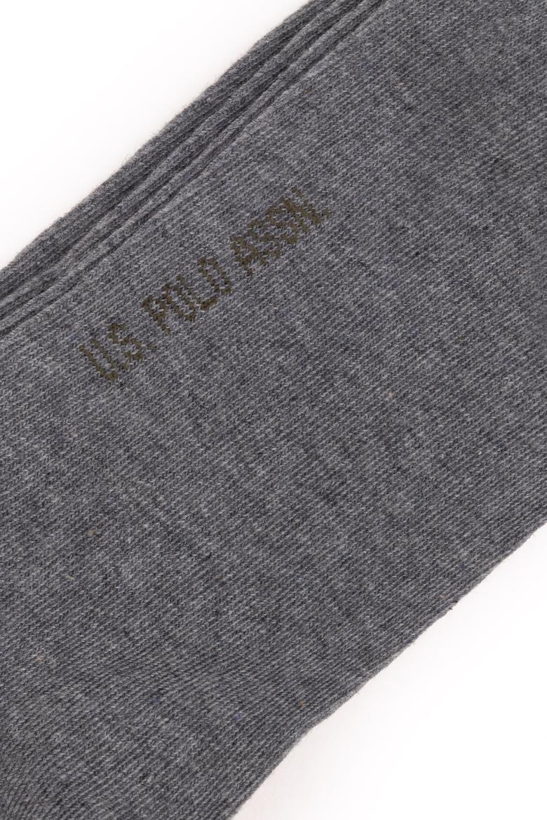 Erkek Gri Melanj Çorap - 50295657002