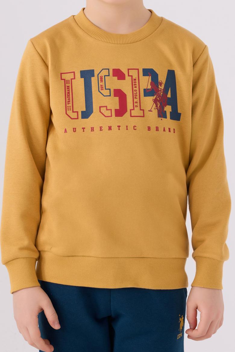 Erkek Çocuk Hardal Pijama Takımı - 50299429004