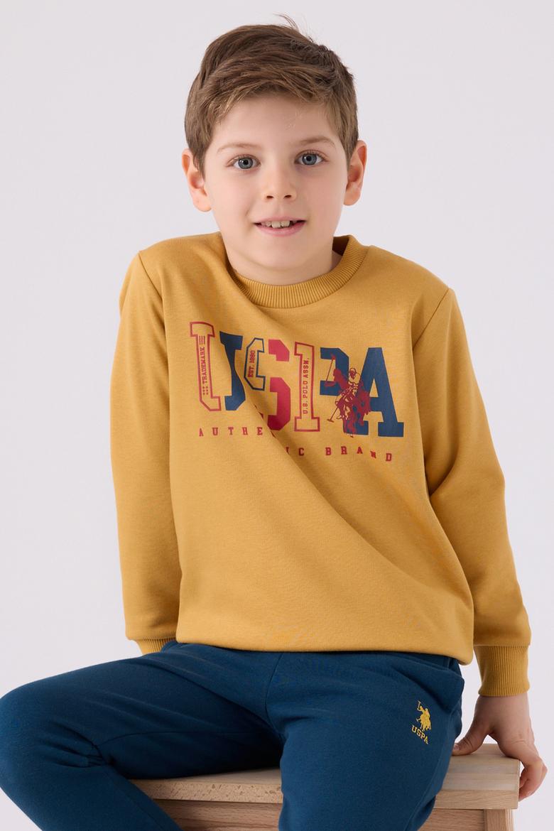 Erkek Çocuk Hardal Pijama Takımı - 50299429004