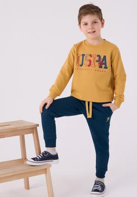 Erkek Çocuk Hardal Pijama Takımı - 50299429004