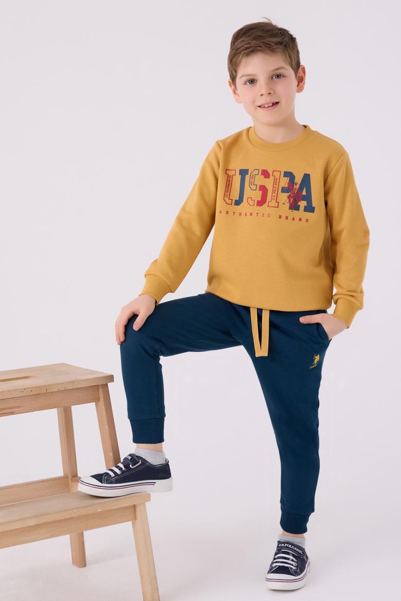 Erkek Çocuk Hardal Pijama Takımı - 50299429004