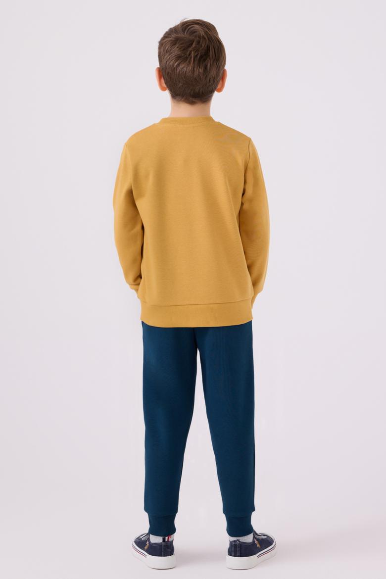 Erkek Çocuk Hardal Pijama Takımı - 50299429004