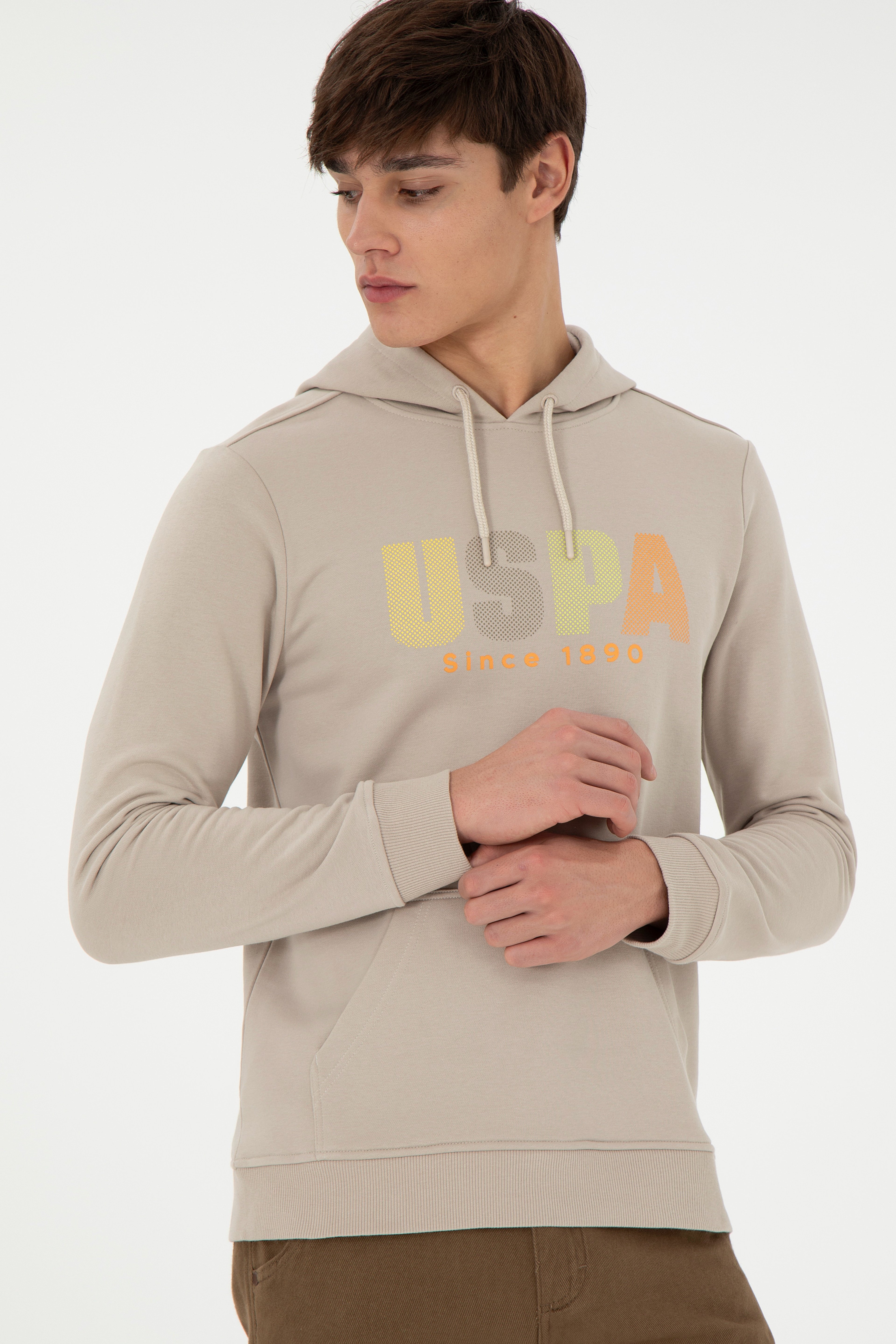 Erkek Taş Sweatshirt - Image 3