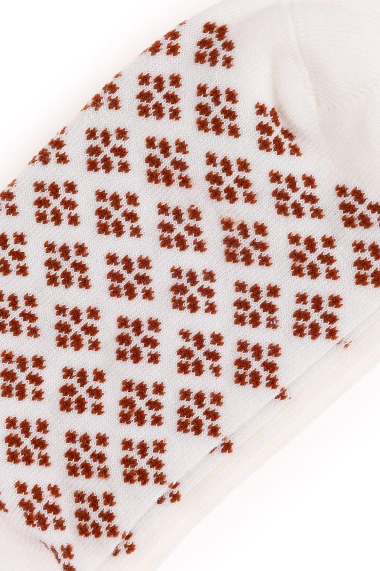 Kadın Krem 2'li Patik Çorap - 50299027003