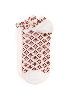 Kadın Krem 2'li Patik Çorap - 50299027003