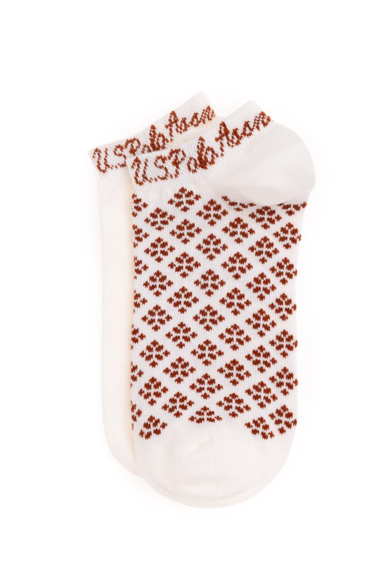 Kadın Krem 2'li Patik Çorap