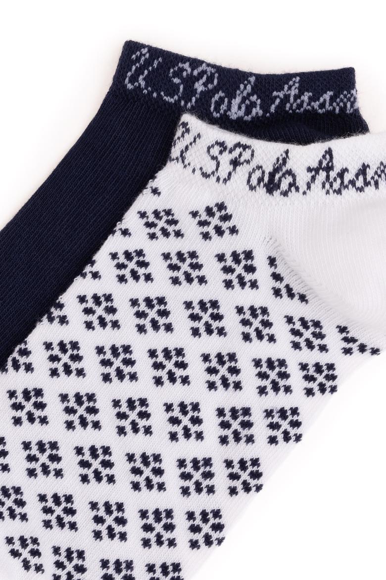 Kadın Beyaz 2'li Patik Çorap - 50299027001