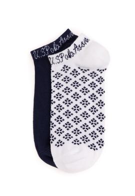 Kadın Beyaz 2'li Patik Çorap - 50299027001