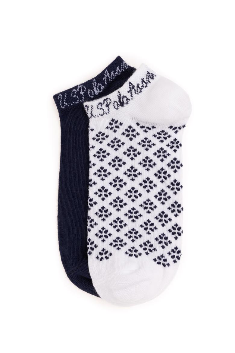 Kadın Beyaz 2'li Patik Çorap