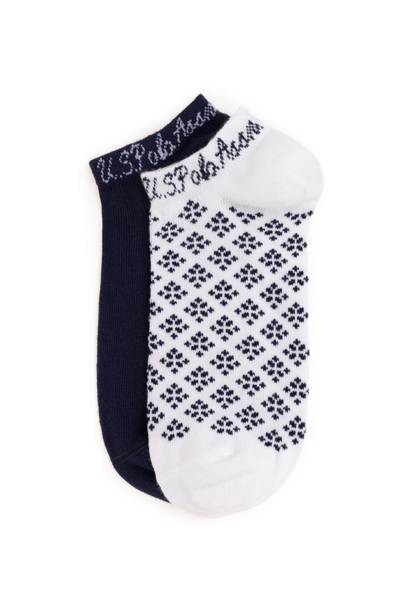 Kadın Beyaz 2'li Patik Çorap