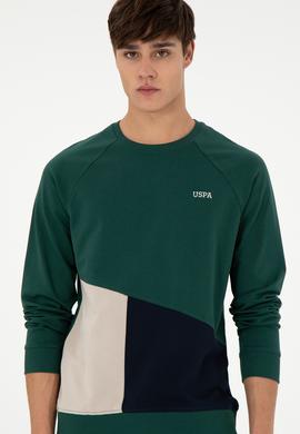 Erkek Koyu Yeşil Sweatshirt - 50293405029