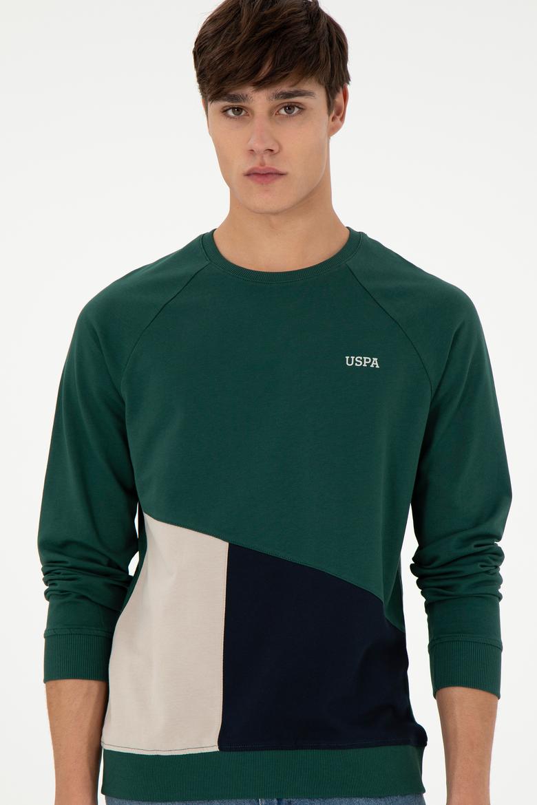Erkek Koyu Yeşil Sweatshirt - 50293405029