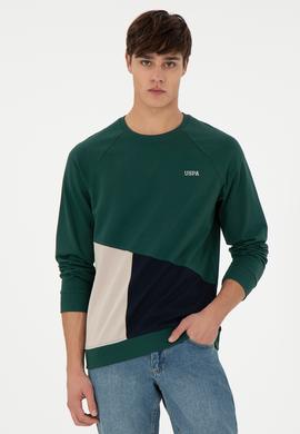 Erkek Koyu Yeşil Sweatshirt - 50293405029