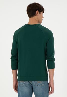 Erkek Koyu Yeşil Sweatshirt - 50293405029
