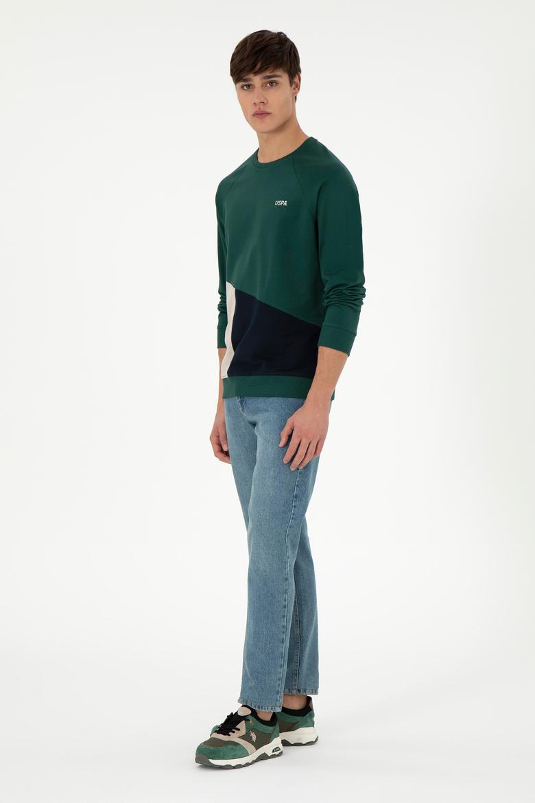 Erkek Koyu Yeşil Sweatshirt - 50293405029