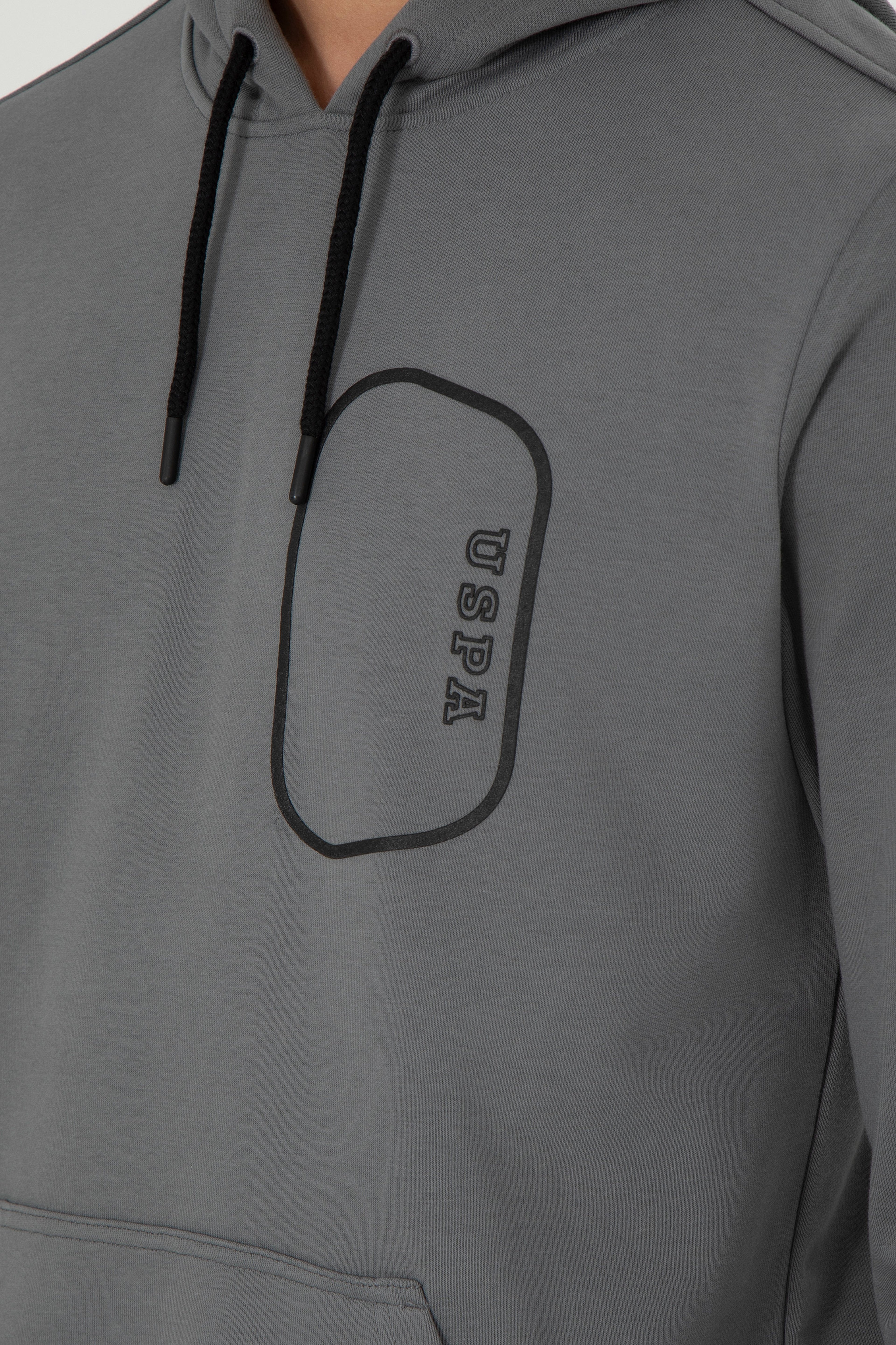 Erkek Gri Sweatshirt - Image 7