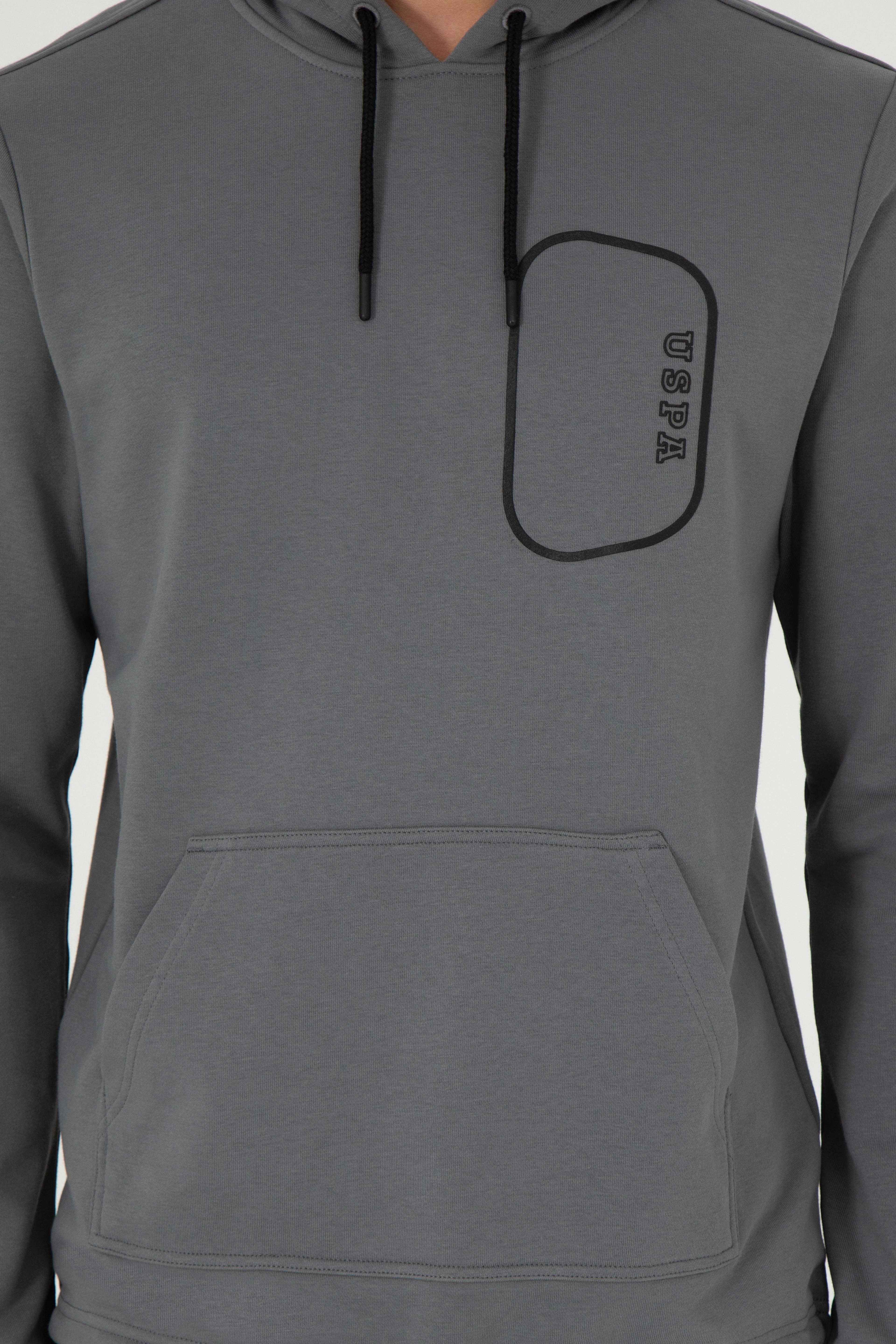 Erkek Gri Sweatshirt - Image 6