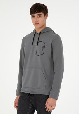 Erkek Gri Sweatshirt - 50293310029