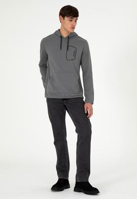 Erkek Gri Sweatshirt - 50293310029