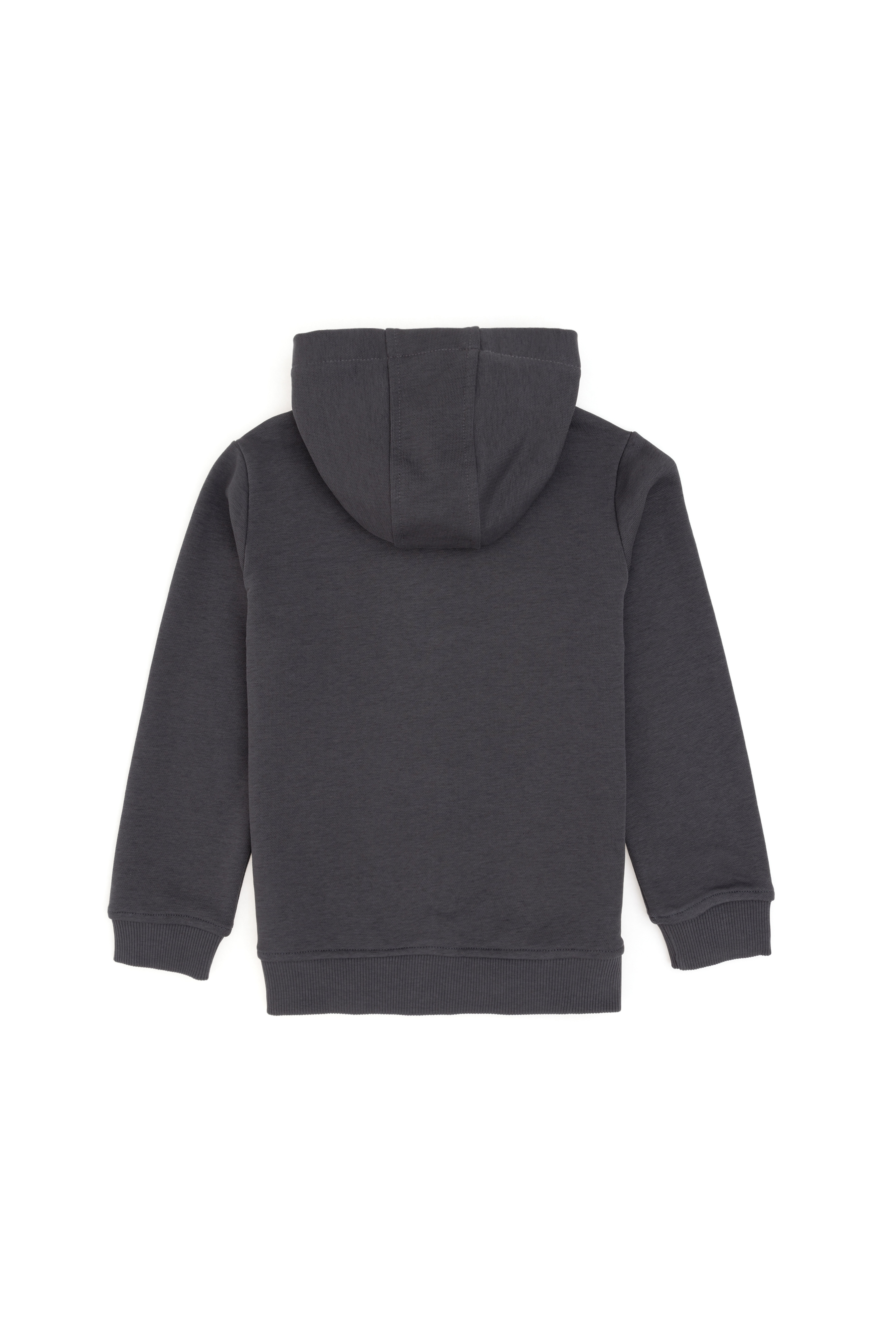 Erkek Çocuk Fermuarlı Kapüşonlu Antrasit Sweatshirt