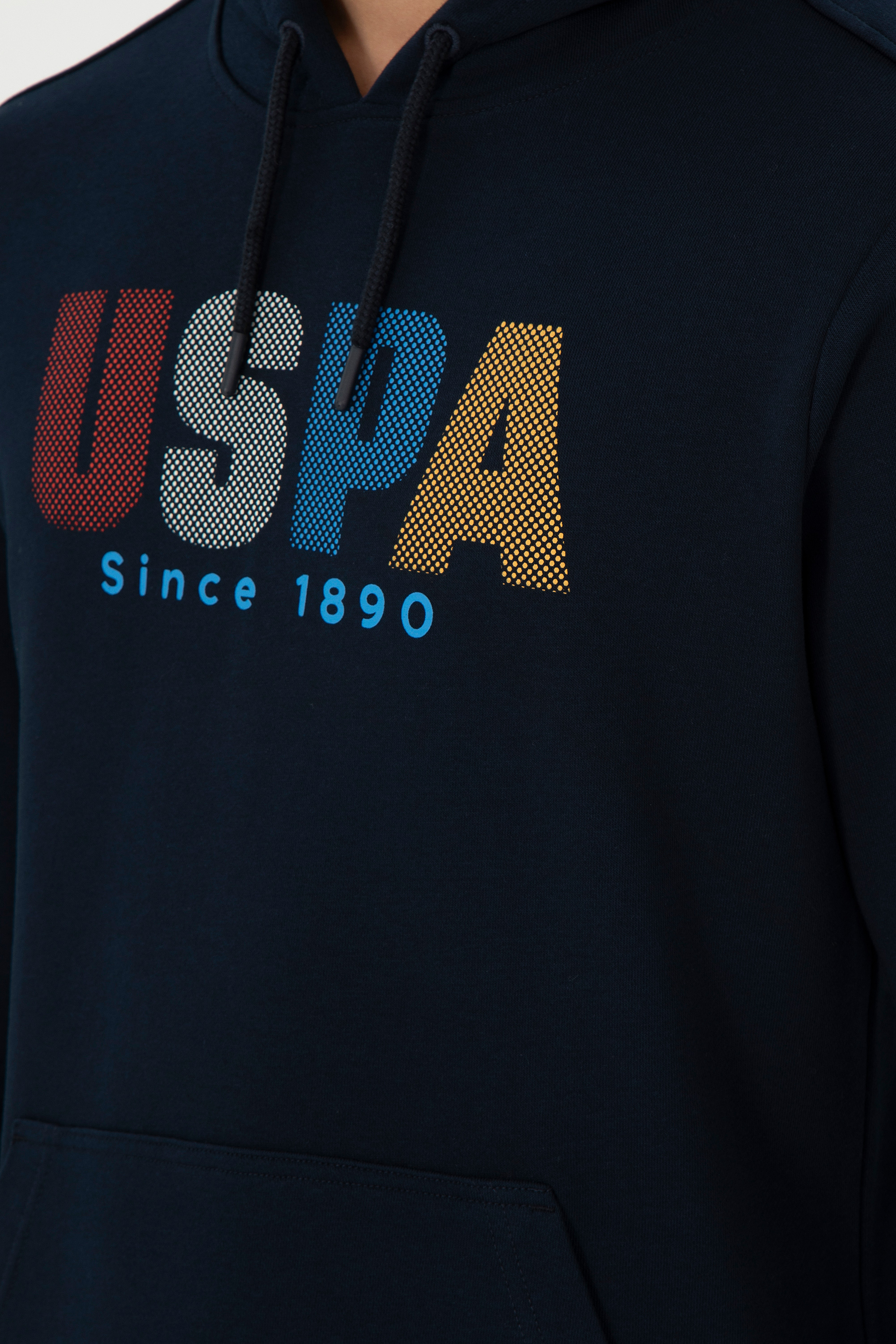 Erkek Lacivert Sweatshirt - Image 7