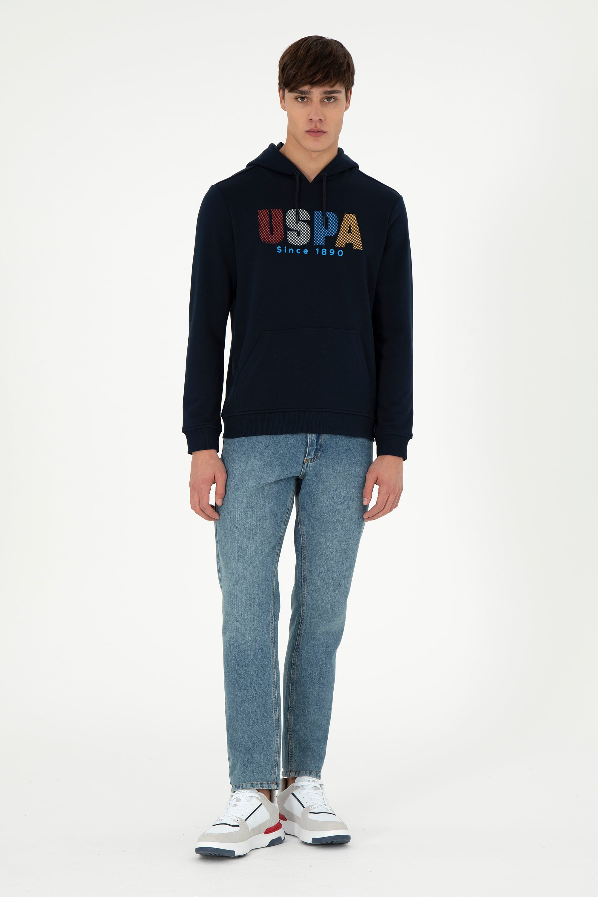 Erkek Lacivert Sweatshirt