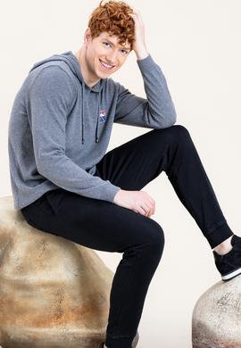 Erkek Gri Sweatshirt - 50255366029