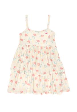 Kız Çocuk Ekru Örme Elbise - 50289160009