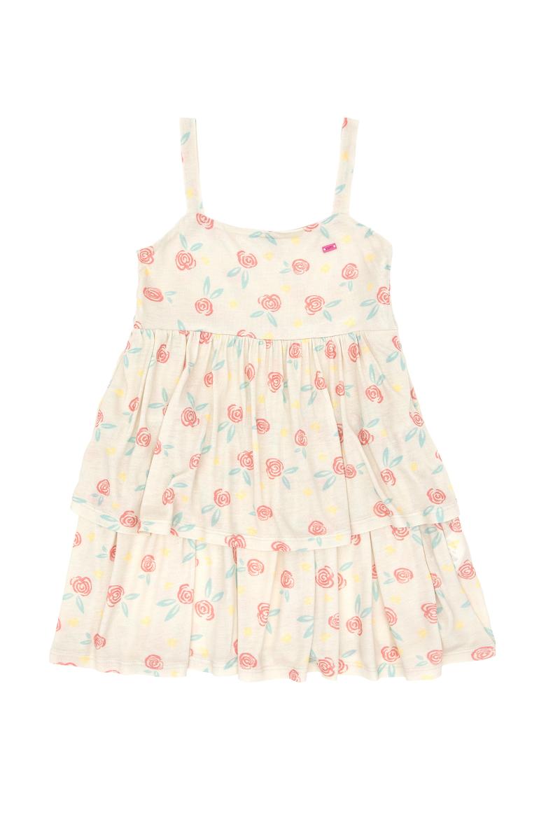 Kız Çocuk Ekru Örme Elbise - 50289160009