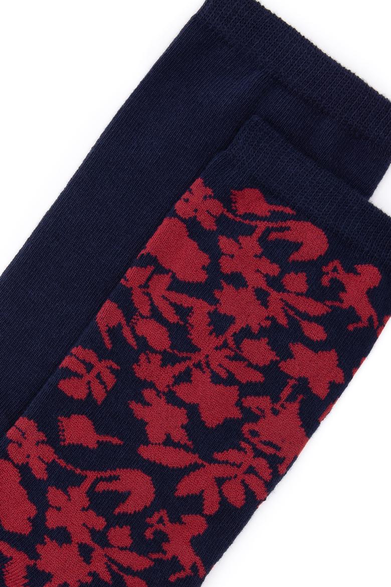 Kadın Vişne Soket Çorap - 50299021003