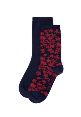 Kadın Vişne Soket Çorap - 50299021003