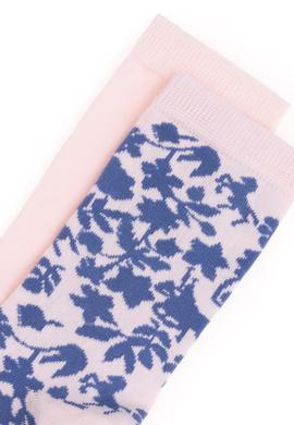 Kadın Pembe 2'li Soket Çorap - 50299021001