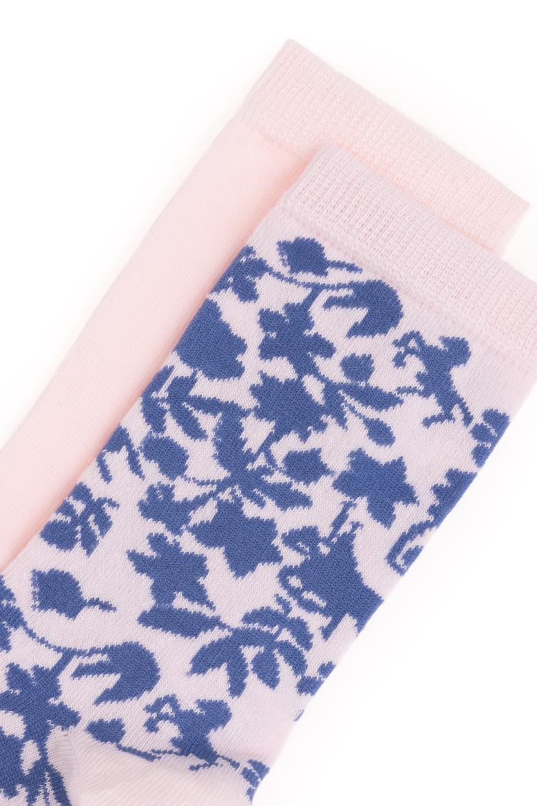 Kadın Pembe 2'li Soket Çorap - 50299021001