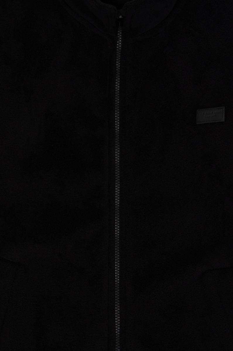 Erkek Çocuk Siyah Fermuarlı Polar Sweatshirt