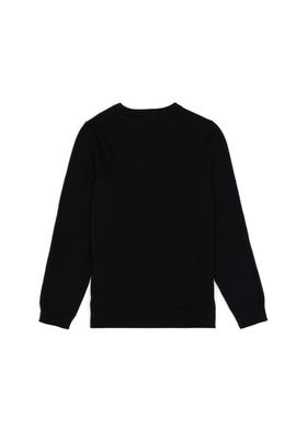 Erkek Çocuk Siyah Basic Bisiklet Yaka Kazak - 50294188030