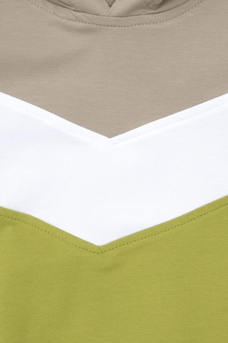 Kız Çocuk Fıstık Yeşili Kapüşonlu Sweatshirt