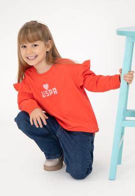 Kız Çocuk Nar Çiçeği Sweatshirt - 50296389025