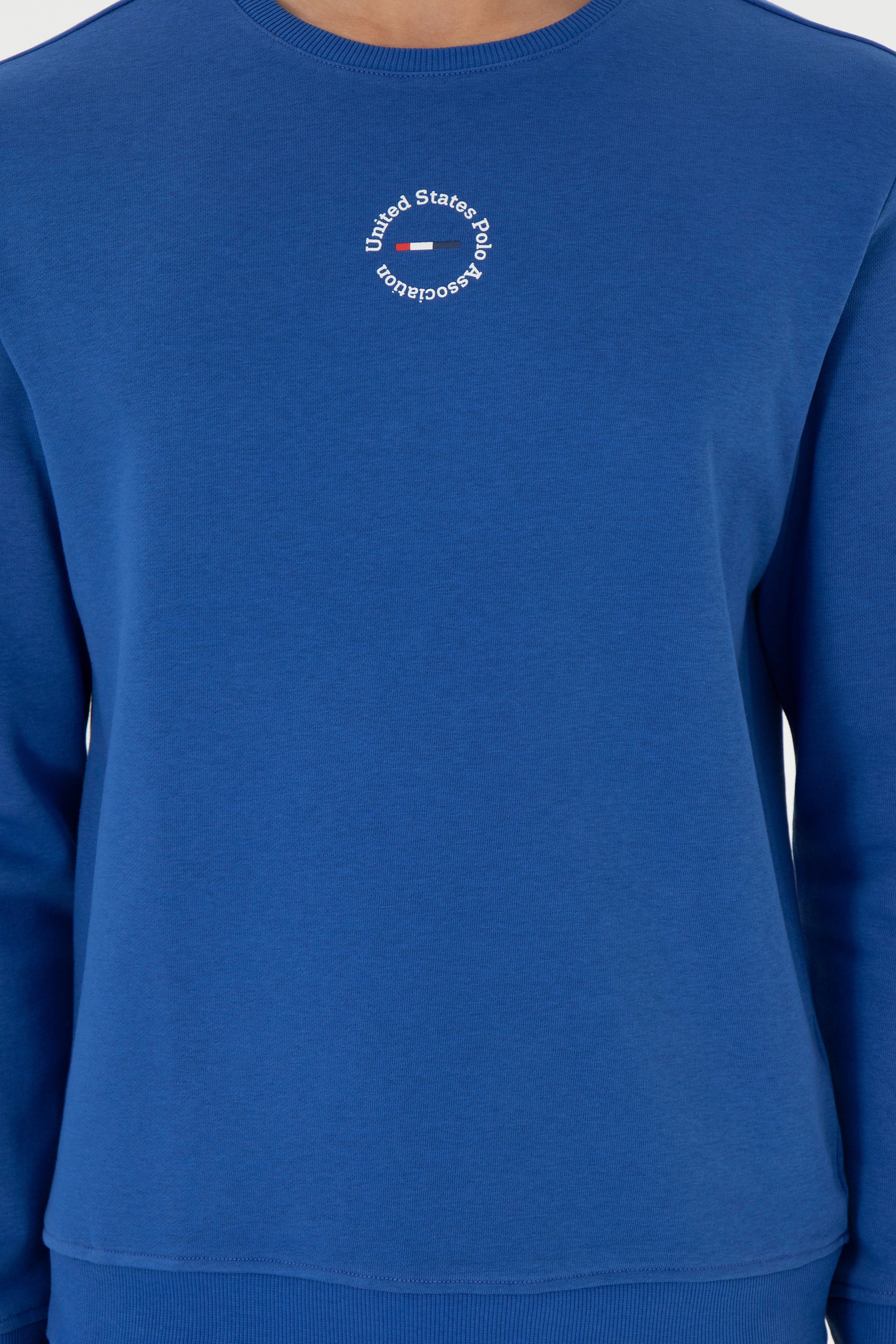 Erkek Regular Fit Bisiklet Yaka Saks Sweatshirt - Image 6