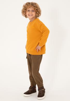 Erkek Çocuk Haki Kanvas Pantolon - 50298581011