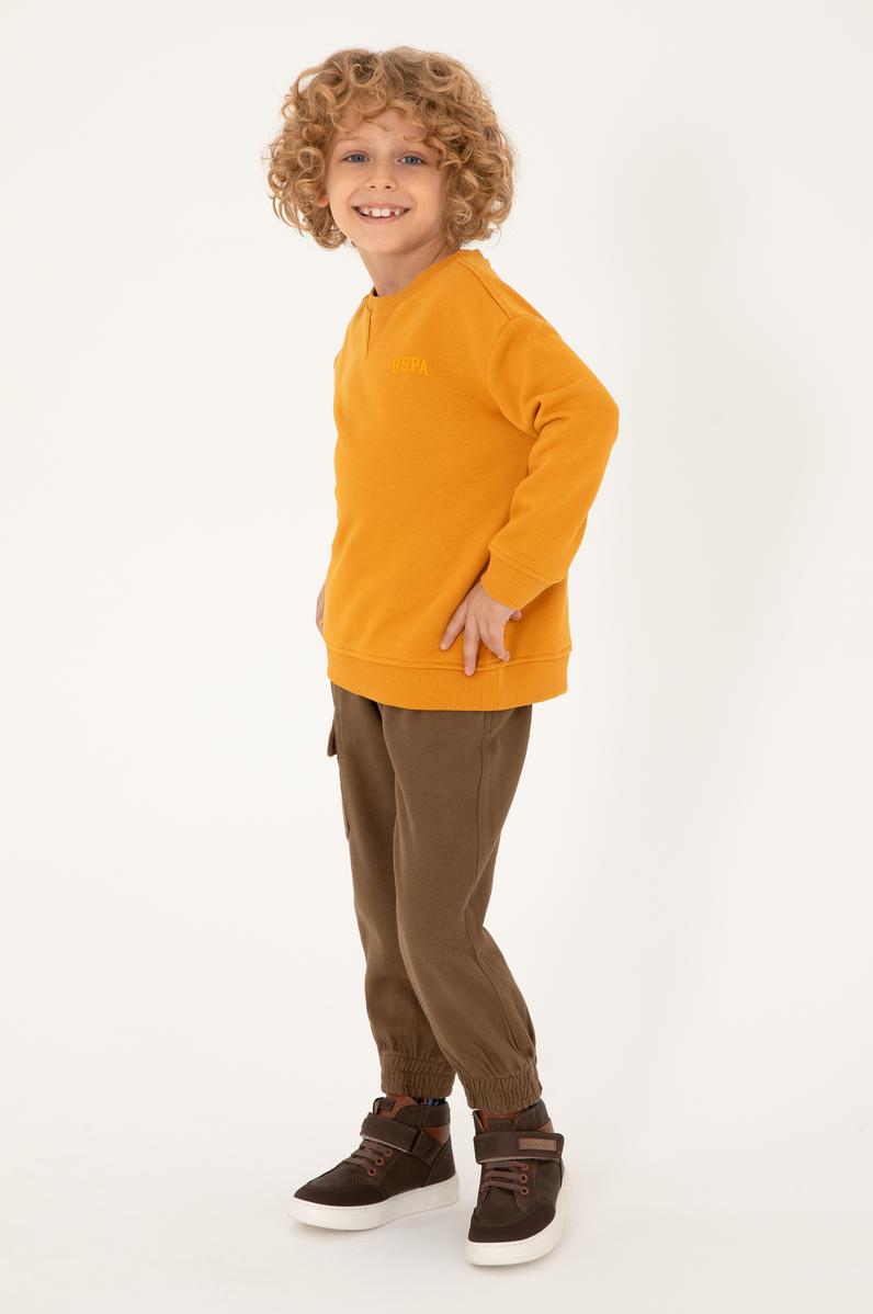 Erkek Çocuk Haki Kanvas Pantolon